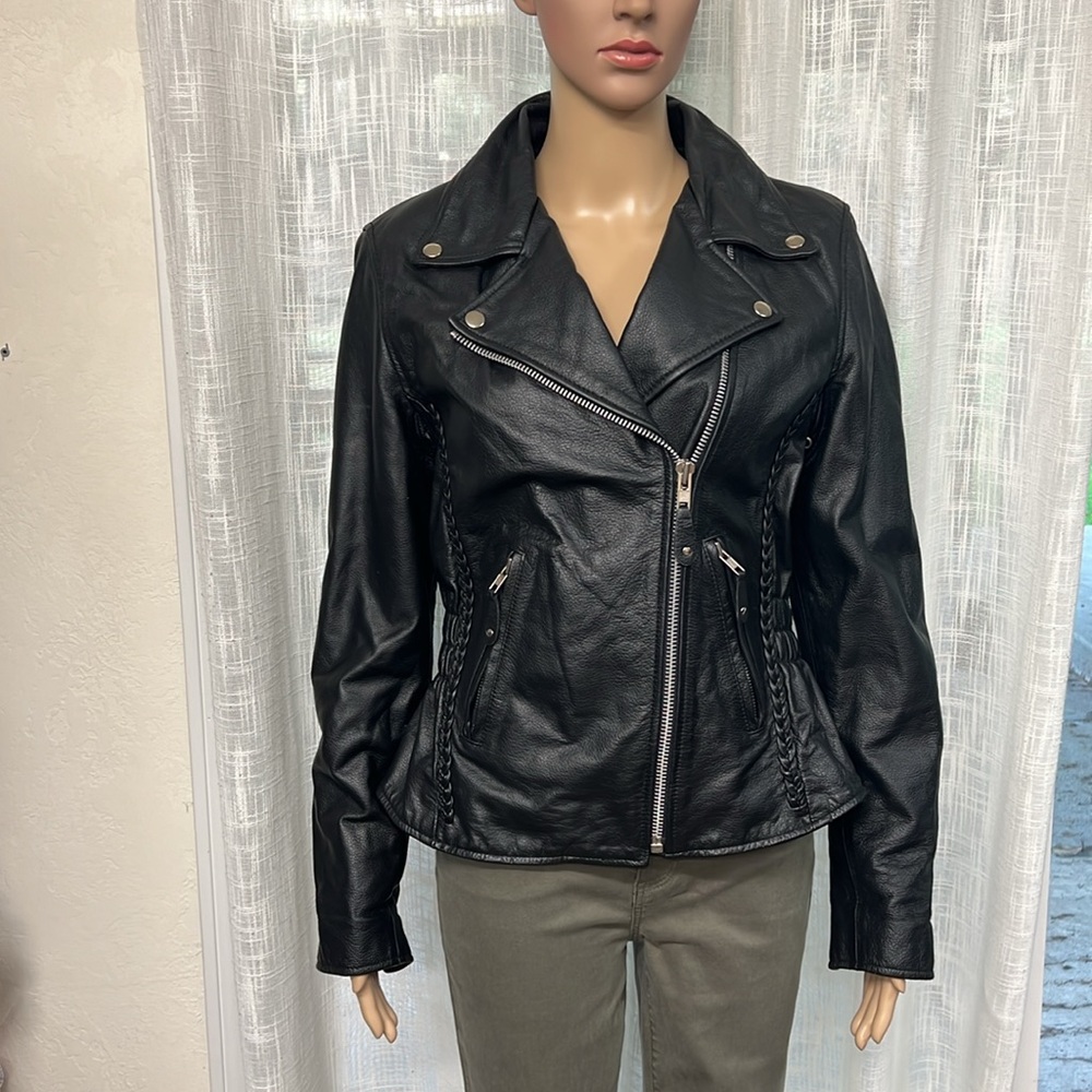 Women’s leather jacket Medium from Classic Leather Gear First Leather Apparel.